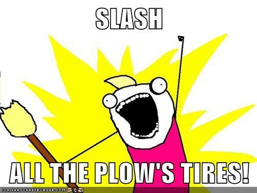 Slash Tires Cartoon