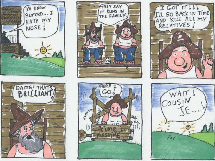 Redneck Comic Strip