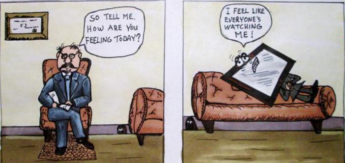 Psychiatrist Comic Strip